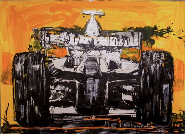 Mina Papatheodorou - Valyraki - La Partenza (Yellow Background)